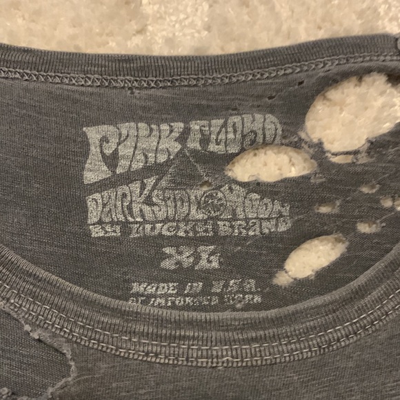 Pink Floyd Custom Distressed Vintage Re-Worked T Shirt - Picture 5 of 12